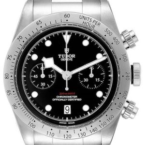 Tudor Herrklocka 79350-0001 Black Bay Chrono Svart/Stål Ø41 mm