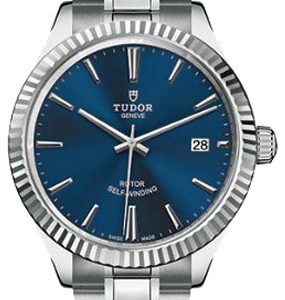 Tudor Herrklocka M12510-0013 Style Blå/Stål Ø38 mm