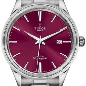 Tudor Herrklocka M12700-0011 Style Röd/Stål Ø41 mm