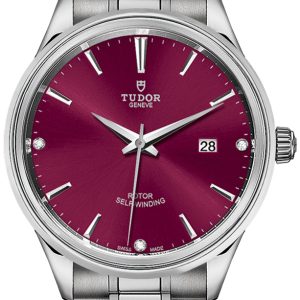 Tudor Herrklocka M12700-0015 Style Röd/Stål Ø41 mm