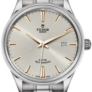 Tudor Herrklocka M12700-0017 Style Silverfärgad/Stål Ø41 mm