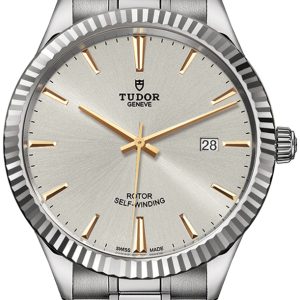 Tudor Herrklocka M12710-0005 Style Silverfärgad/Stål Ø41 mm