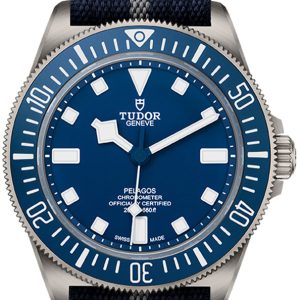 Tudor Herrklocka M25707B-0001 Pelagos Blå/Läder Ø42 mm