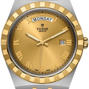 Tudor Herrklocka M28603-0004 Royal Gulguldstonad/18 karat gult guld