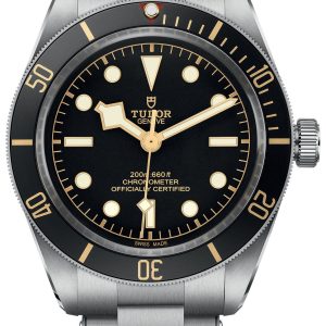 Tudor Herrklocka M79030N-0001 Heritage Svart/Stål Ø39 mm