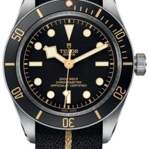 Tudor Herrklocka M79030N-0003 Heritage Svart/Textil Ø39 mm