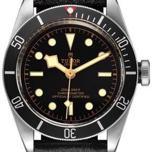 Tudor Herrklocka M79230N-0008 Black Bay Svart/Läder Ø41 mm