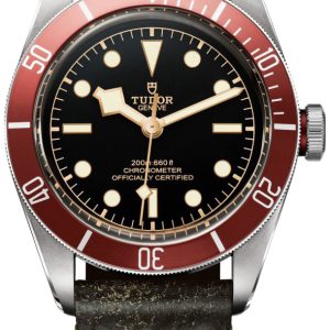 Tudor Herrklocka M79230R-0011 Black Bay Svart/Läder Ø41 mm