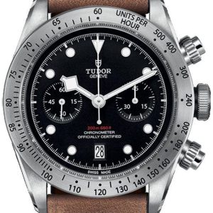 Tudor Herrklocka M79350-0005 Black Bay Svart/Läder Ø41 mm