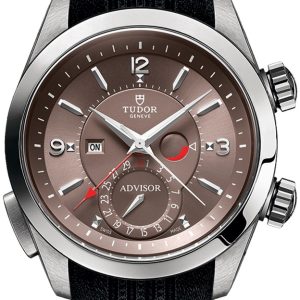 Tudor Herrklocka M79620TC-0004 Heritage Advisor Brun/Textil Ø42 mm