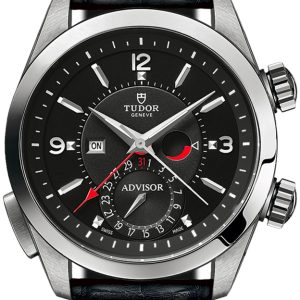 Tudor Herrklocka M79620TN-0006 Heritage Svart/Läder Ø42 mm