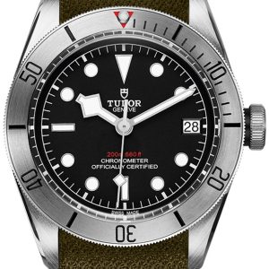 Tudor Herrklocka M79730-0004 Black Bay Steel Svart/Textil Ø41 mm