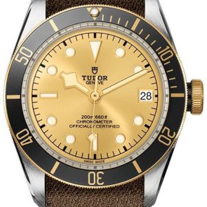 Tudor Herrklocka M79733N-0006 Black Bay Gulguldstonad/Textil Ø41 mm