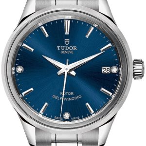 Tudor M12300-0012 Style Blå/Stål Ø34 mm