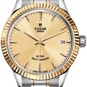 Tudor M12313-0001 Style Gulguldstonad/Gulguldtonat stål Ø34 mm