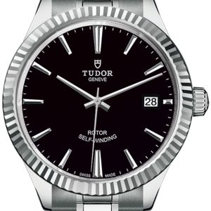 Tudor M12510-0003 Style Svart/Stål Ø38 mm