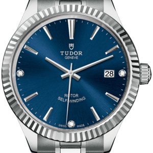 Tudor M12510-0017 Style Blå/Stål Ø38 mm