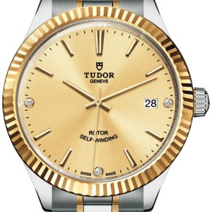 Tudor M12513-0007 Style Gulguldstonad/Gulguldtonat stål Ø38 mm