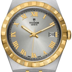 Tudor M28503-0001 Royal Silverfärgad/18 karat gult guld Ø38 mm