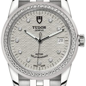 Tudor M55020-0001 Glamour Date Silverfärgad/Stål Ø36 mm