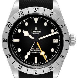 Tudor M79470-0003 Black Bay Pro Svart/Läder Ø39 mm