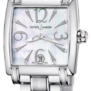 Ulysse Nardin Damklocka 133-91-7-691 Classico Silverfärgad/Stål