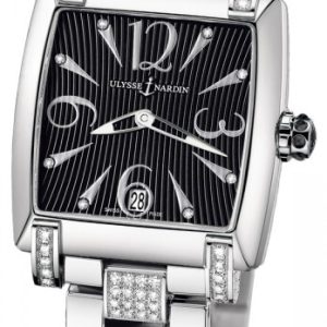 Ulysse Nardin Damklocka 133-91C-7C-06-02 Ladies Caprice Svart/Stål