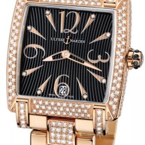 Ulysse Nardin Damklocka 136-91FC-8C-06-02 Ladies Caprice Svart/18