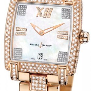 Ulysse Nardin Damklocka 136-91FC-8C-301 Ladies Caprice Vit/18 karat