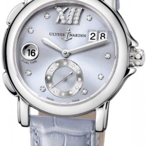 Ulysse Nardin Damklocka 243-22-30-07 Dual Time Lady