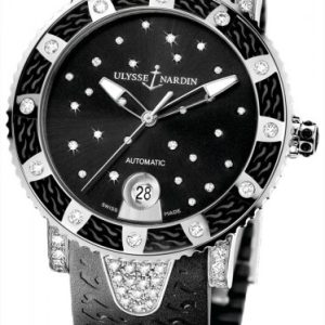 Ulysse Nardin Damklocka 8103-101EC-3C-22 Ladies Diver Starry Night