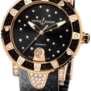 Ulysse Nardin Damklocka 8106-101EC-3C-22 Ladies Diver Starry Night