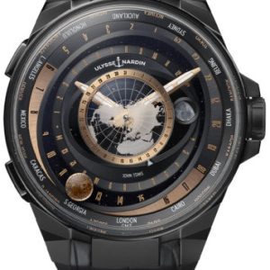 Ulysse Nardin Herrklocka 1063-400-2A-1A Blast Grå/Gummi Ø45 mm