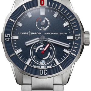 Ulysse Nardin Herrklocka 1183-170-7M-93 Diver Blå/Titan Ø44 mm