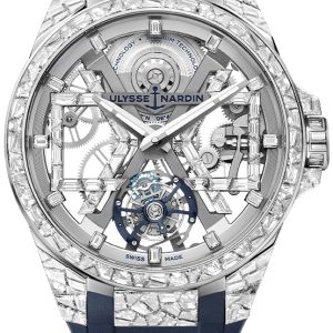 Ulysse Nardin Herrklocka 1720-400BLE-3A-01 Blast Skelettskuren/Gummi