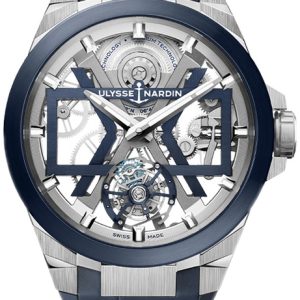 Ulysse Nardin Herrklocka 1723-400-03 Blast Skelettskuren/Gummi Ø45 mm