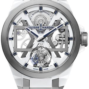 Ulysse Nardin Herrklocka 1723-400-3A-00 Blast Skelettskuren/Gummi