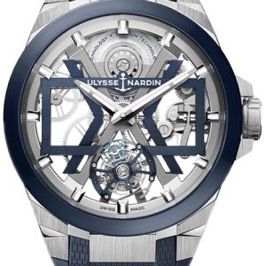 Ulysse Nardin Herrklocka 1723-400-3A-03 Blast Skelettskuren/Gummi