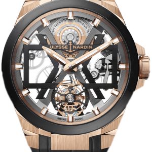 Ulysse Nardin Herrklocka 1725-400-02 Blast Skelettskuren/Gummi Ø45 mm