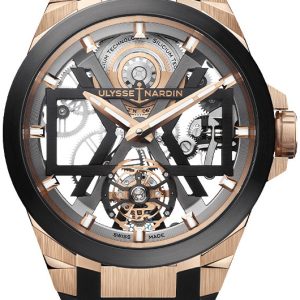 Ulysse Nardin Herrklocka 1725-400-3B-02 Blast Skelettskuren/Gummi