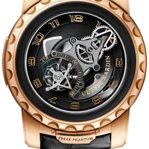 Ulysse Nardin Herrklocka 2086-115 Freak Phantom Svart/Läder Ø45 mm