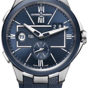 Ulysse Nardin Herrklocka 243-20-3-43 Blast Blå/Gummi Ø42 mm