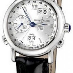 Ulysse Nardin Herrklocka 320-22-31 Complicated Silverfärgad/Läder