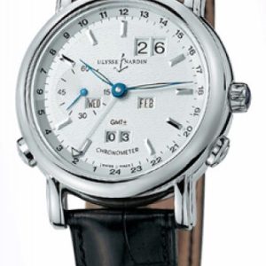 Ulysse Nardin Herrklocka 320-22 Complicated Silverfärgad/Läder