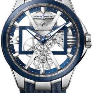 Ulysse Nardin Herrklocka 3713-260-3-03 Blast Skelettskuren/Gummi Ø42