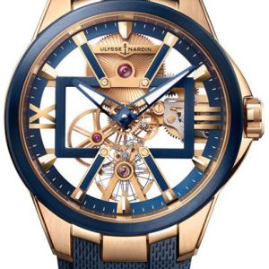 Ulysse Nardin Herrklocka 3716-260-3-03 Blast Skelettskuren/Gummi Ø42