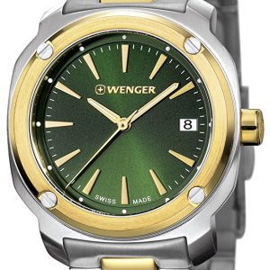 Wenger 99999 Damklocka 01.1121.108 Grön/Gulguldtonat stål Ø34 mm