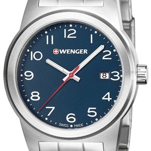 Wenger 99999 Herrklocka 01.0441.153 Blå/Stål Ø41 mm