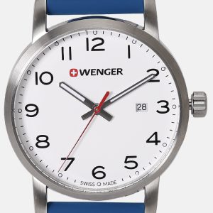 Wenger 99999 Herrklocka 01.1641.107 Svart/Gummi Ø42 mm