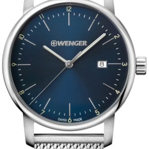 Wenger 99999 Herrklocka 01.1741.115 Blå/Stål Ø42 mm